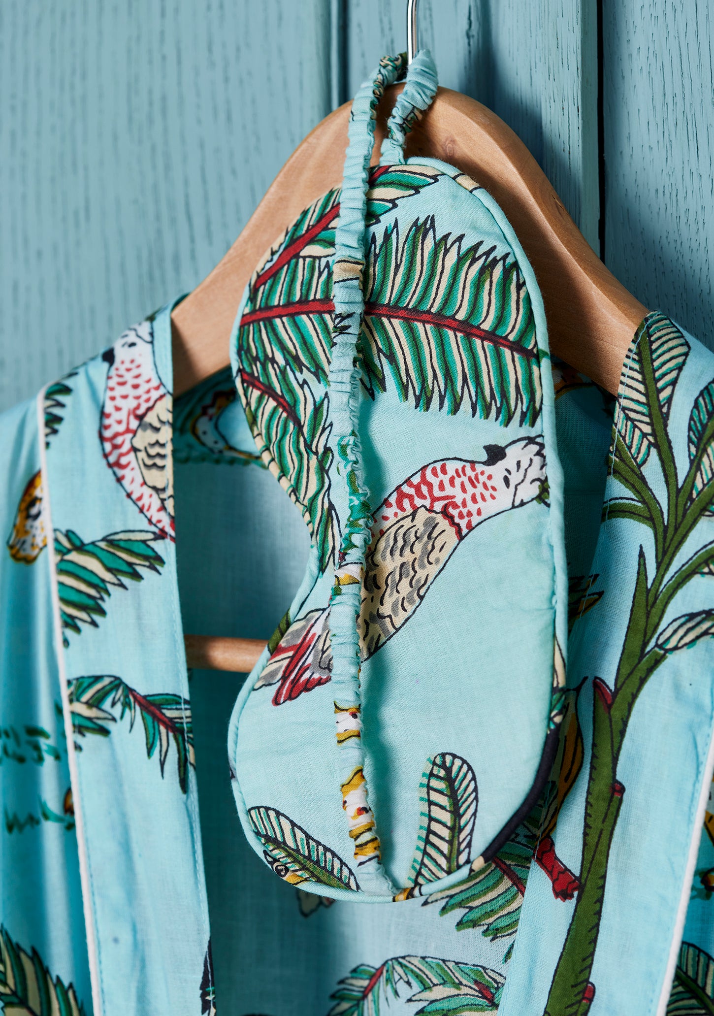 Kimono Jungle, bleu