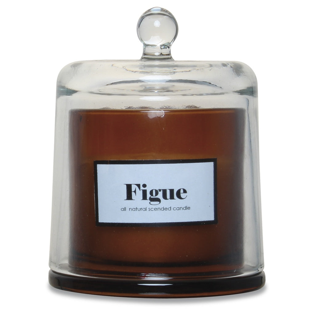 Bougie cloche figue, grand modèle