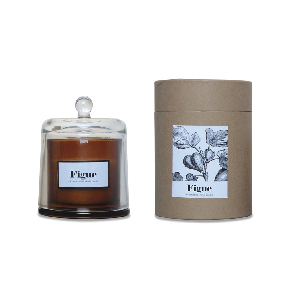 Bougie cloche figue boisée