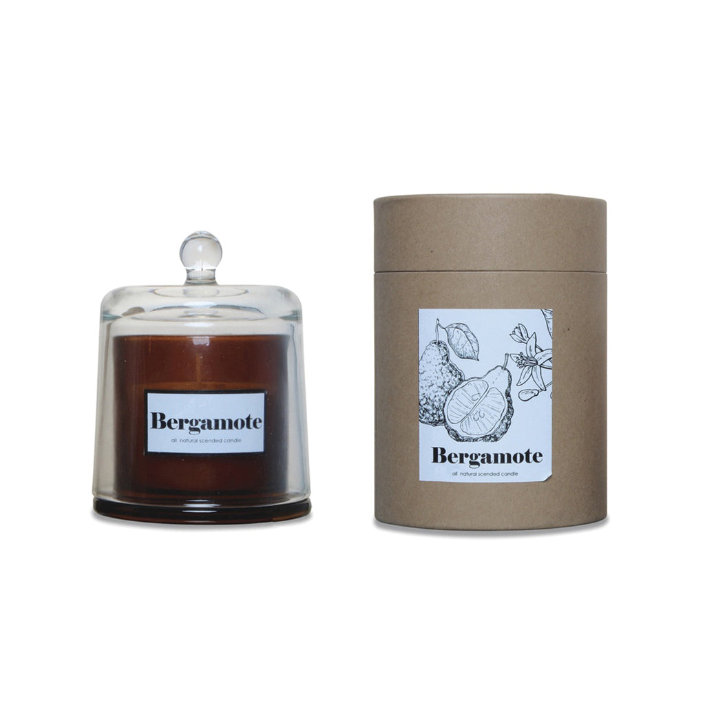 Bougie cloche bergamote