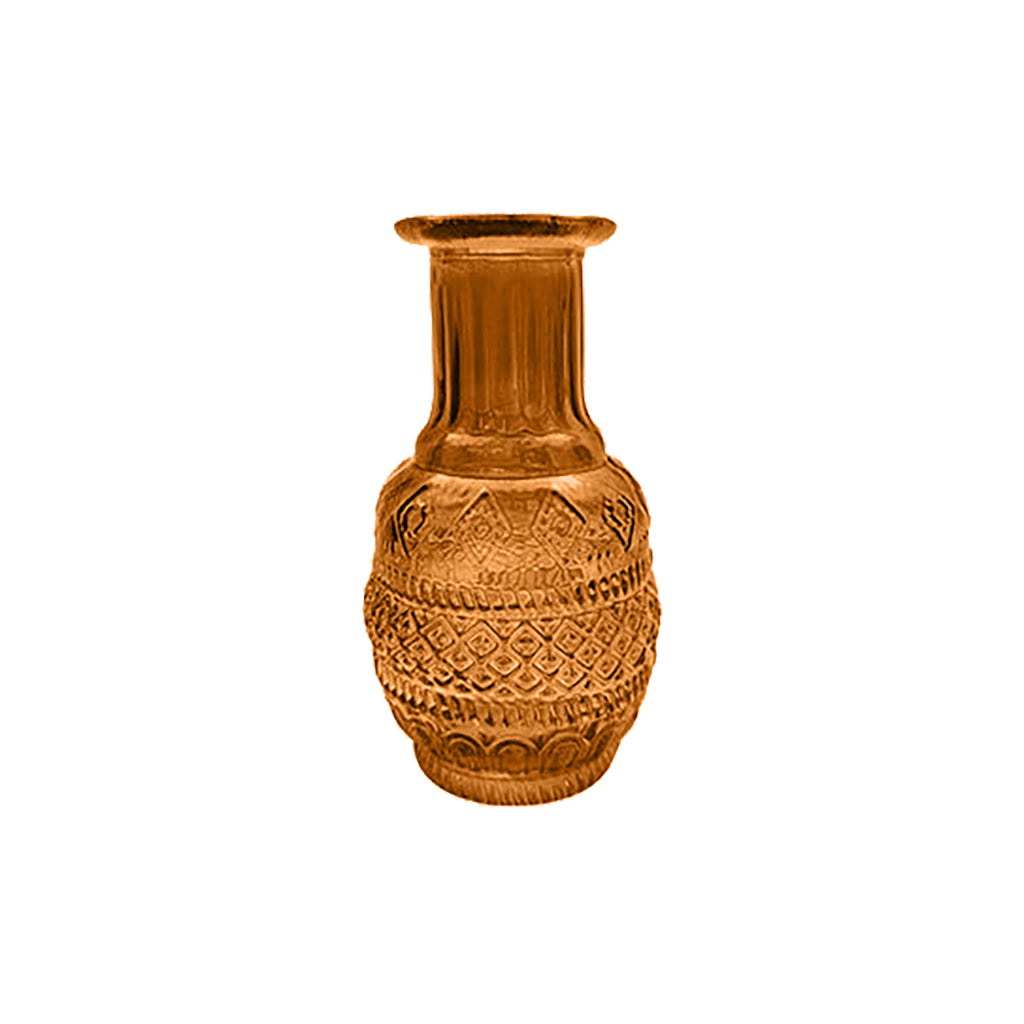 Vase Minimum marron