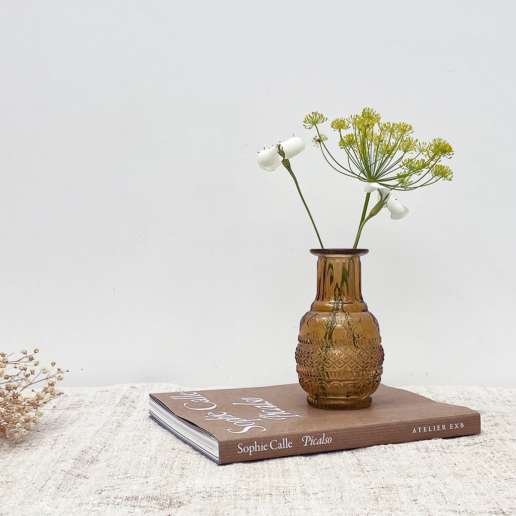 Vase Minimum marron