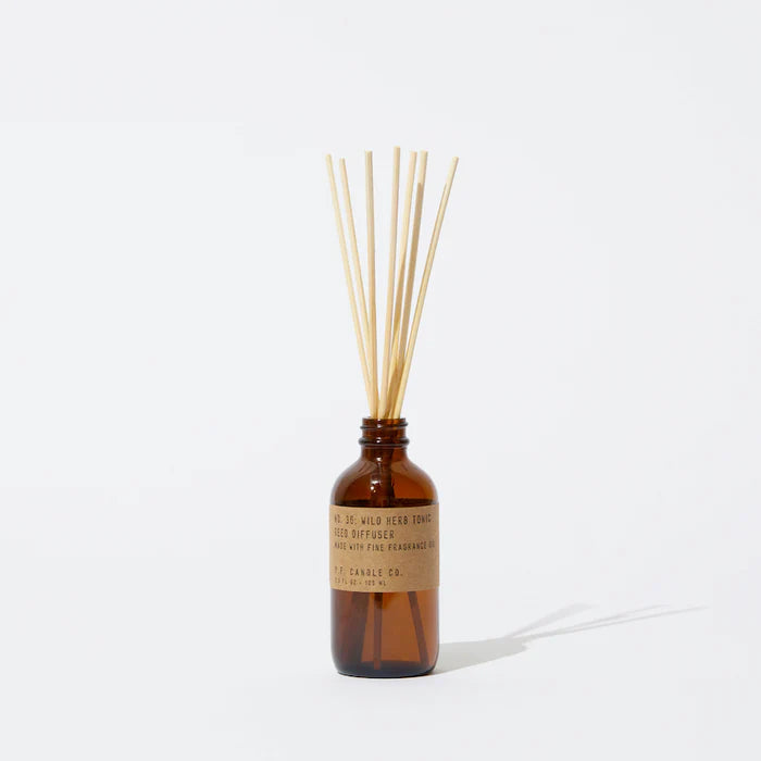 Tonique aux herbes sauvages – Diffuseur de roseaux de 100ml