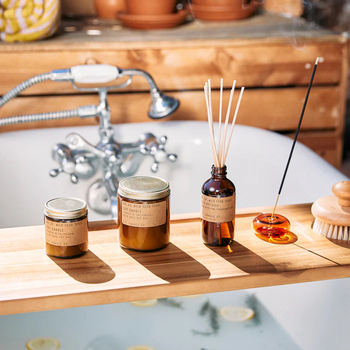 Tonique aux herbes sauvages – Diffuseur de roseaux de 100ml