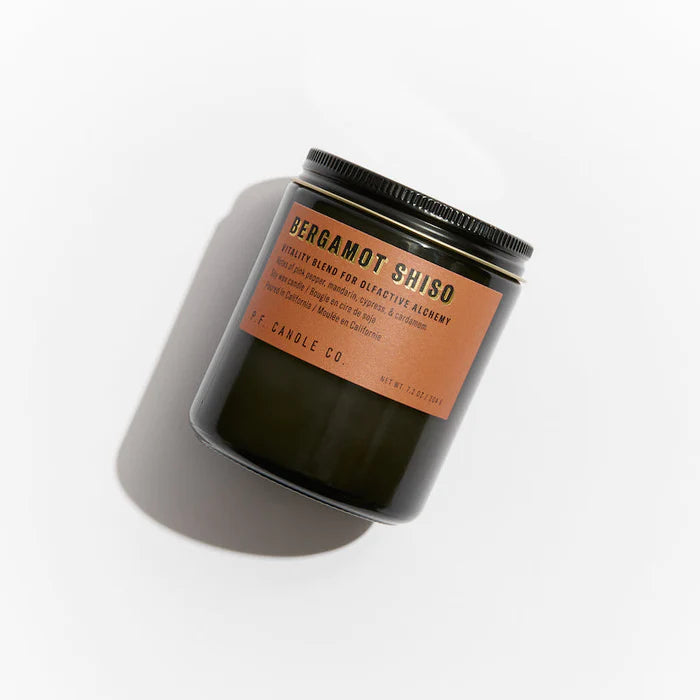 Bougie de soja Bergamot Shiso, 200g