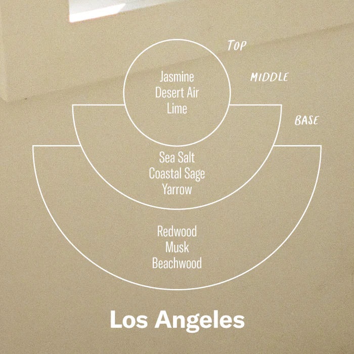 Los Angeles - Diffuseur de roseaux de 100ml