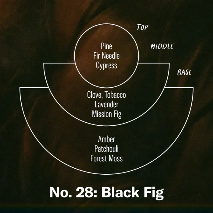 Bougie de soja Figue Noire, 200g