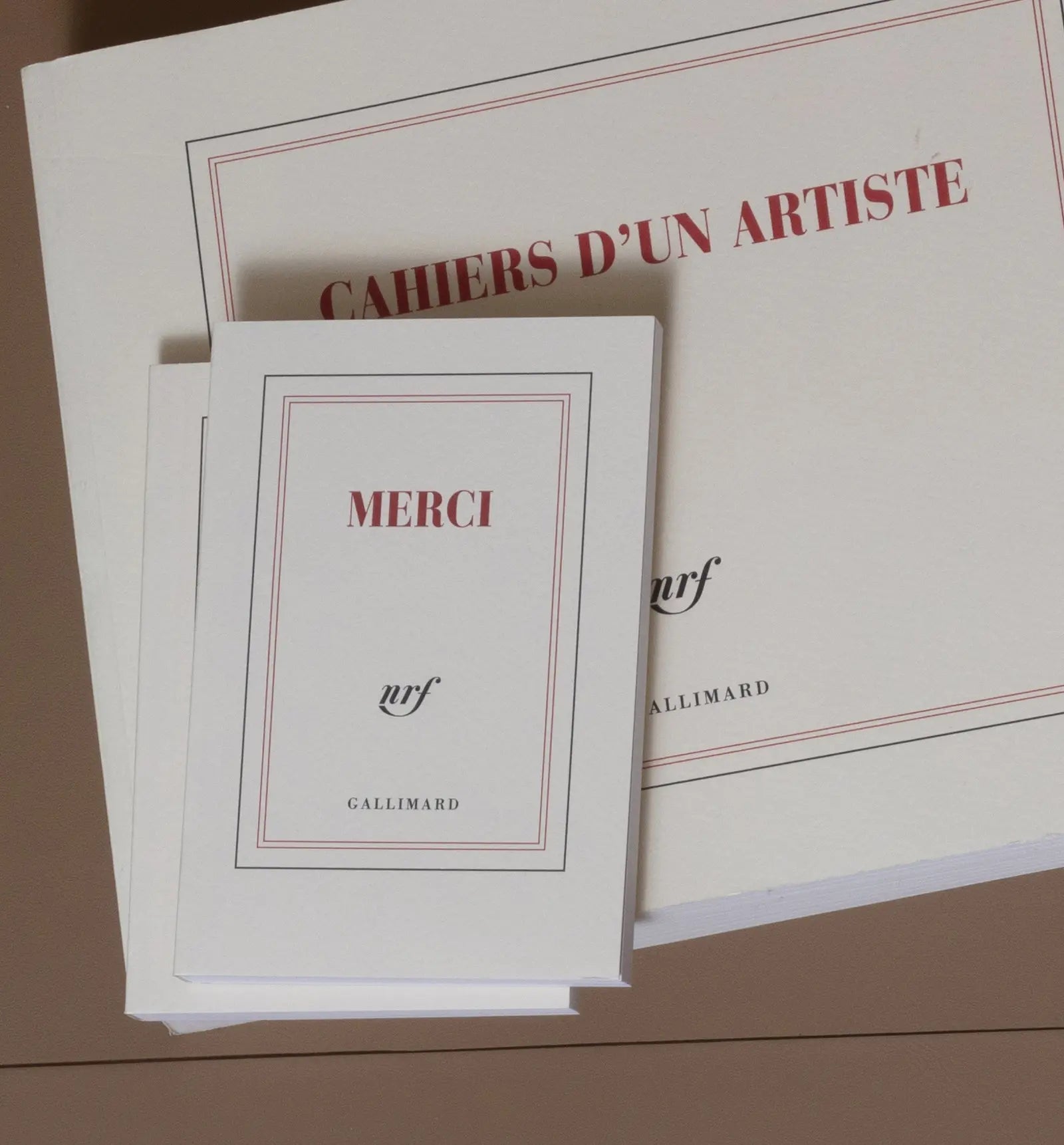 Carnet poche « Merci »