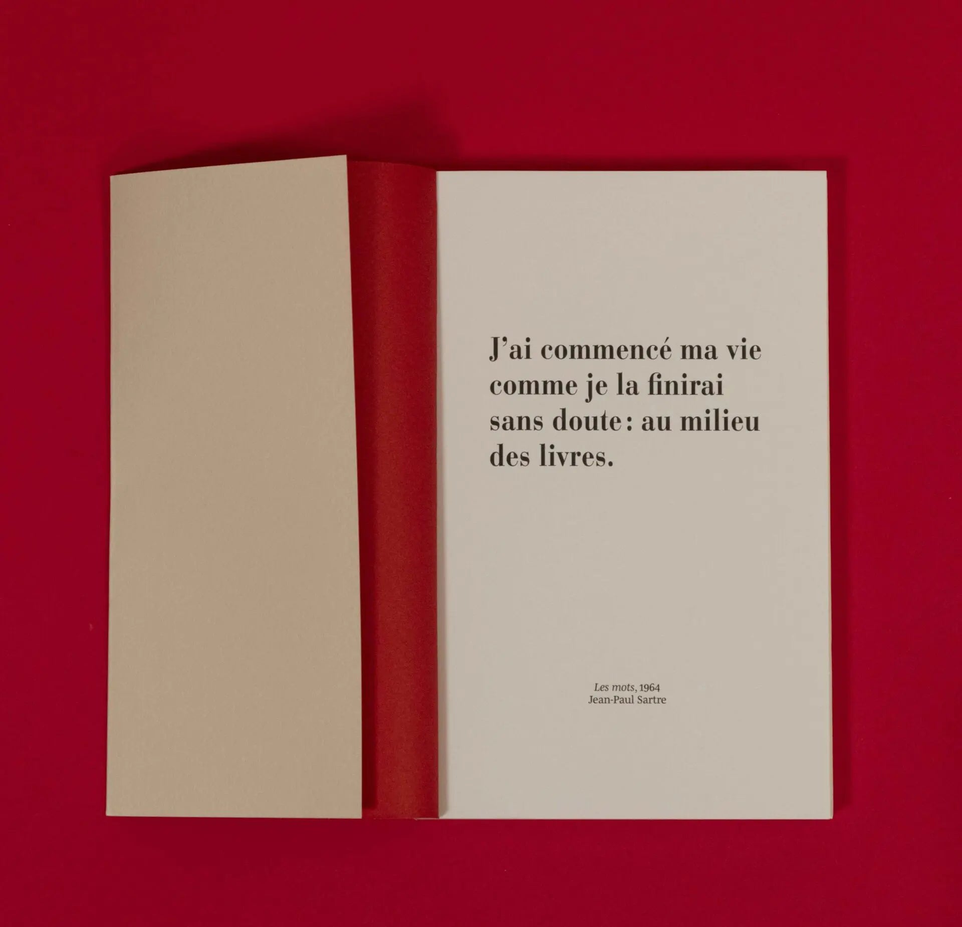 Carnet « Les mots »