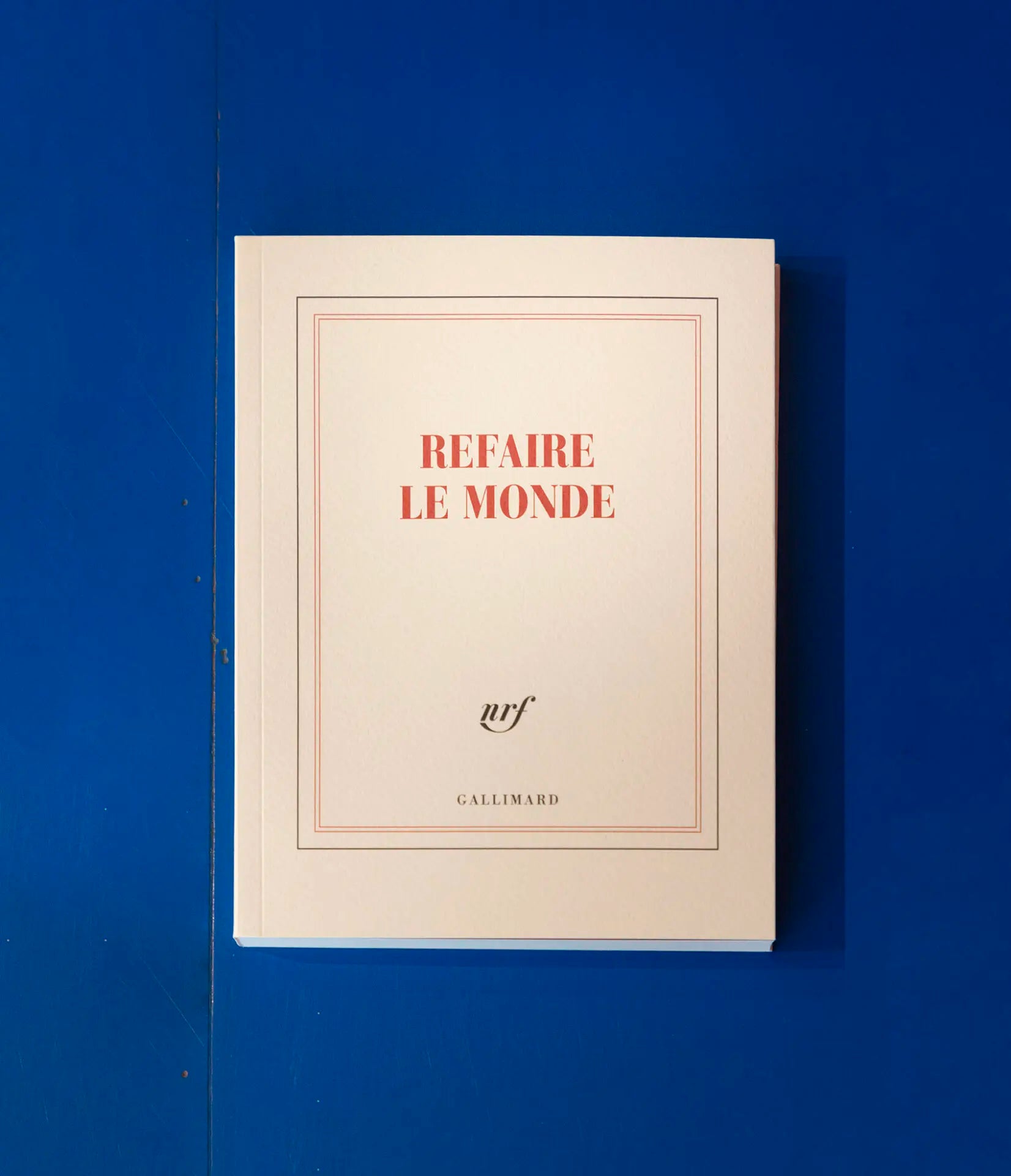 Carnet carré « Refaire le monde »