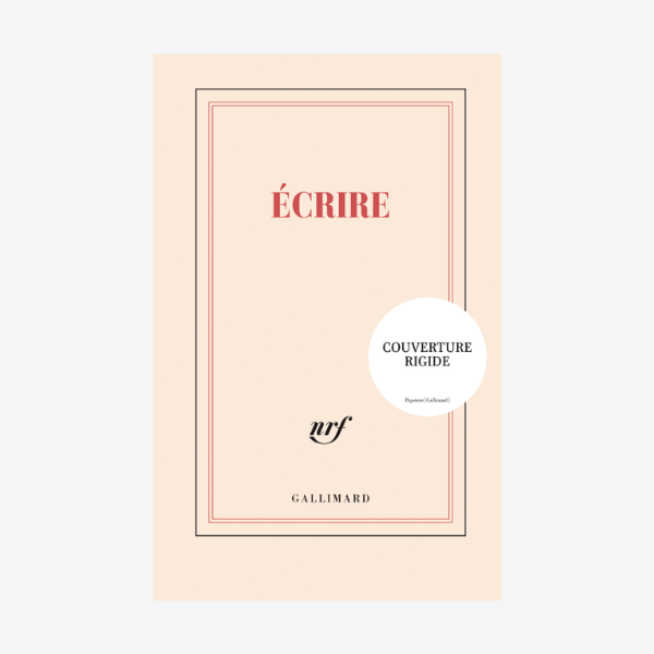 Carnet couverture rigide « Écrire »