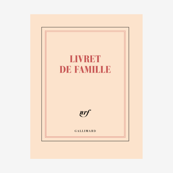 Carnet carré « Livret de famille »
