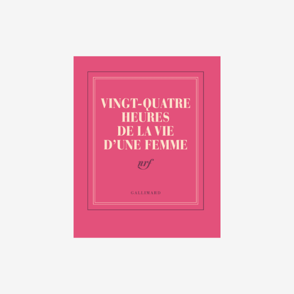 Carnet poche « Vingt-quatre heures de la vie d'une femme »