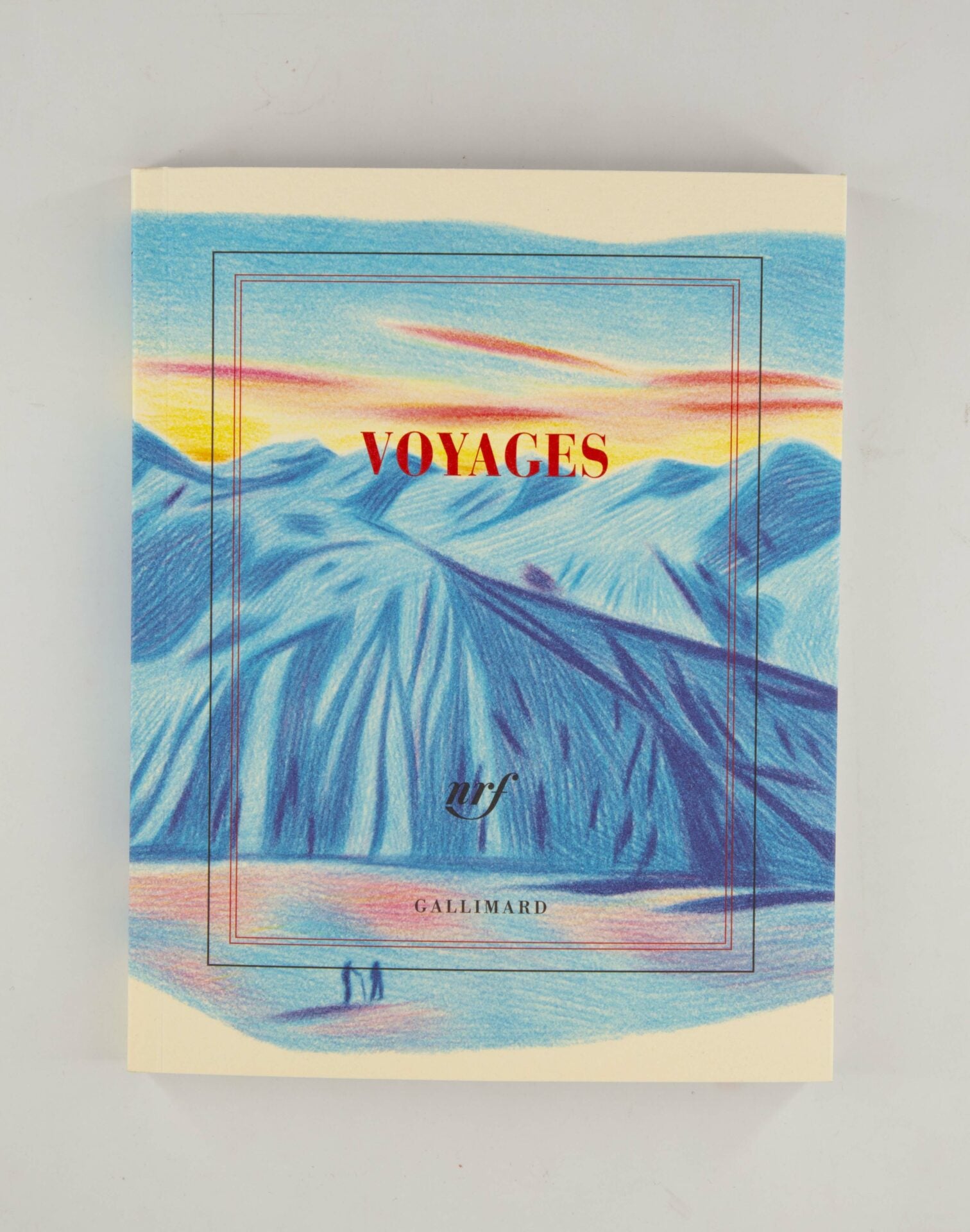 Carnet carré illustré « Voyages »