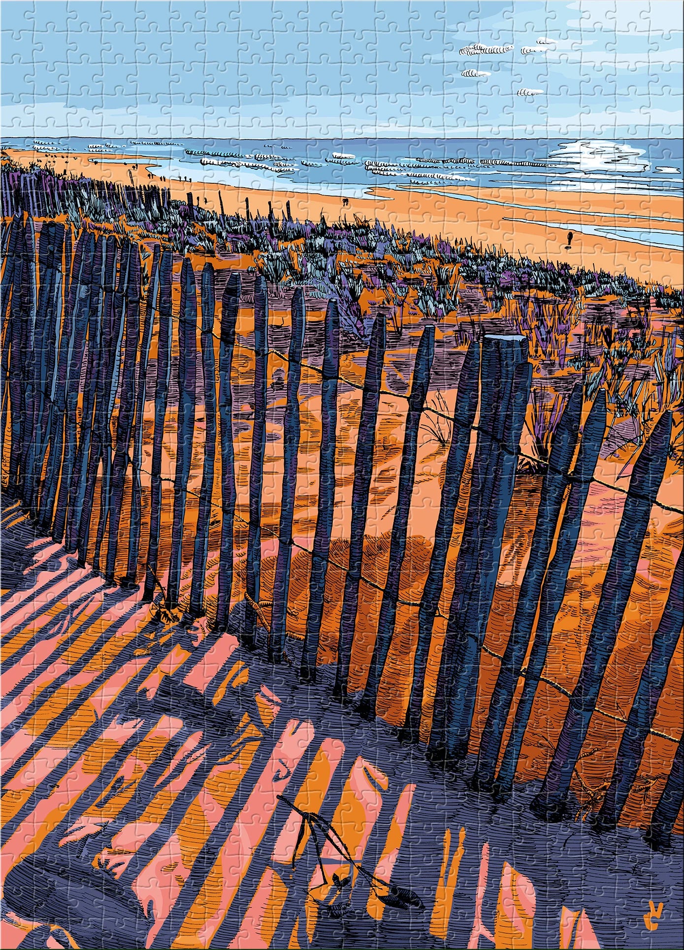 Puzzle 1000 pièces - Walk don't run by Suzie Q