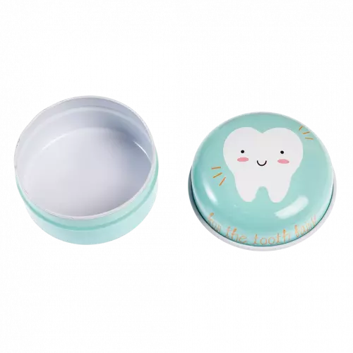 Boîte à dents de lait - bleu