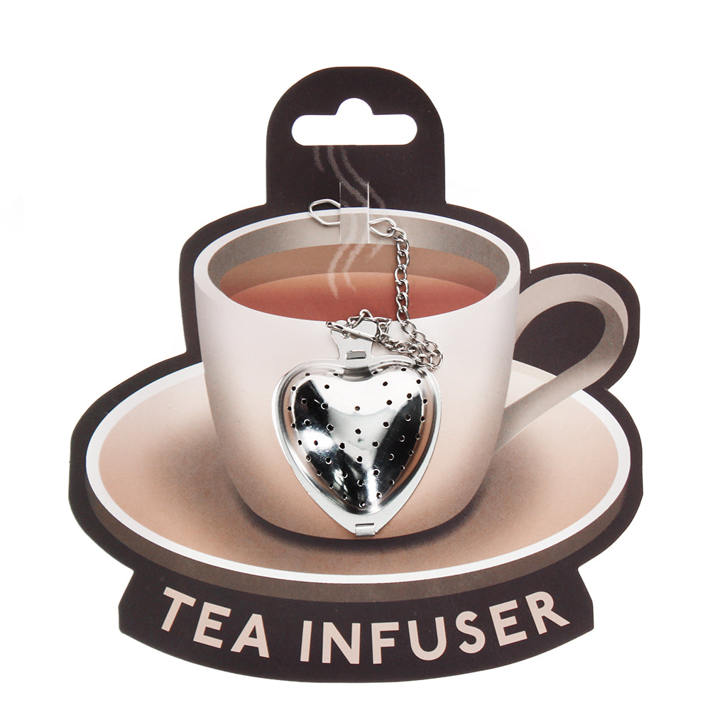 Infuseur à thé en inox coeur
