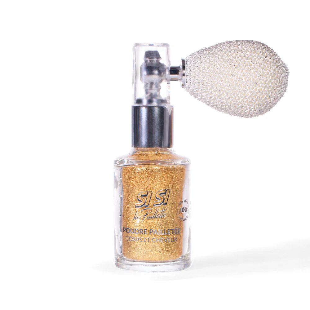 Spray Poudre Pailletée Dorée