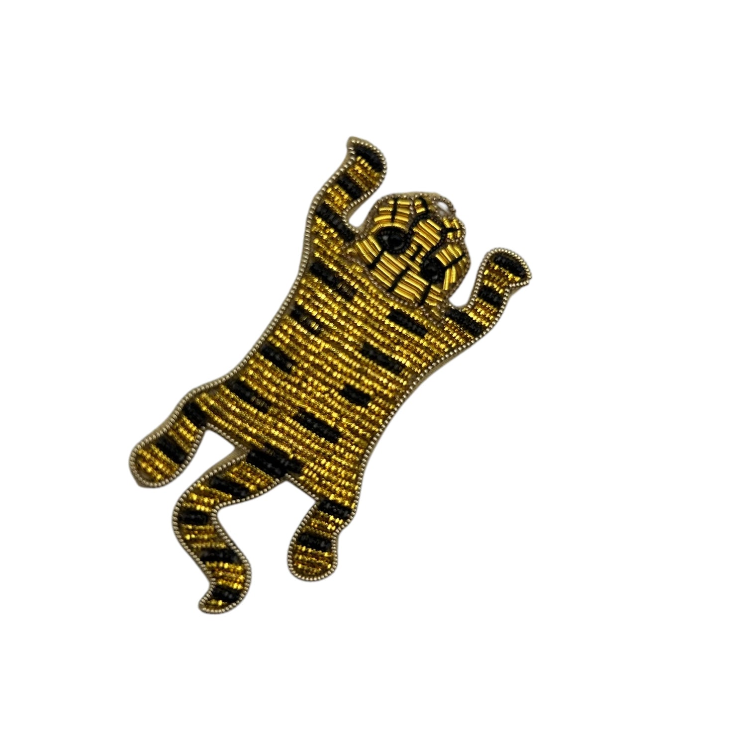 Coffret chaussettes Berlin & Tokyo rouge avec broche Corps de tigre