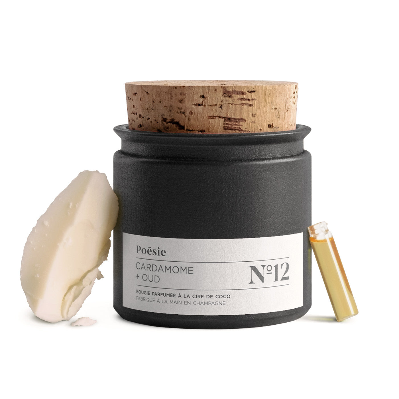 Bougie Nero No.12 - Cardamome + Oud