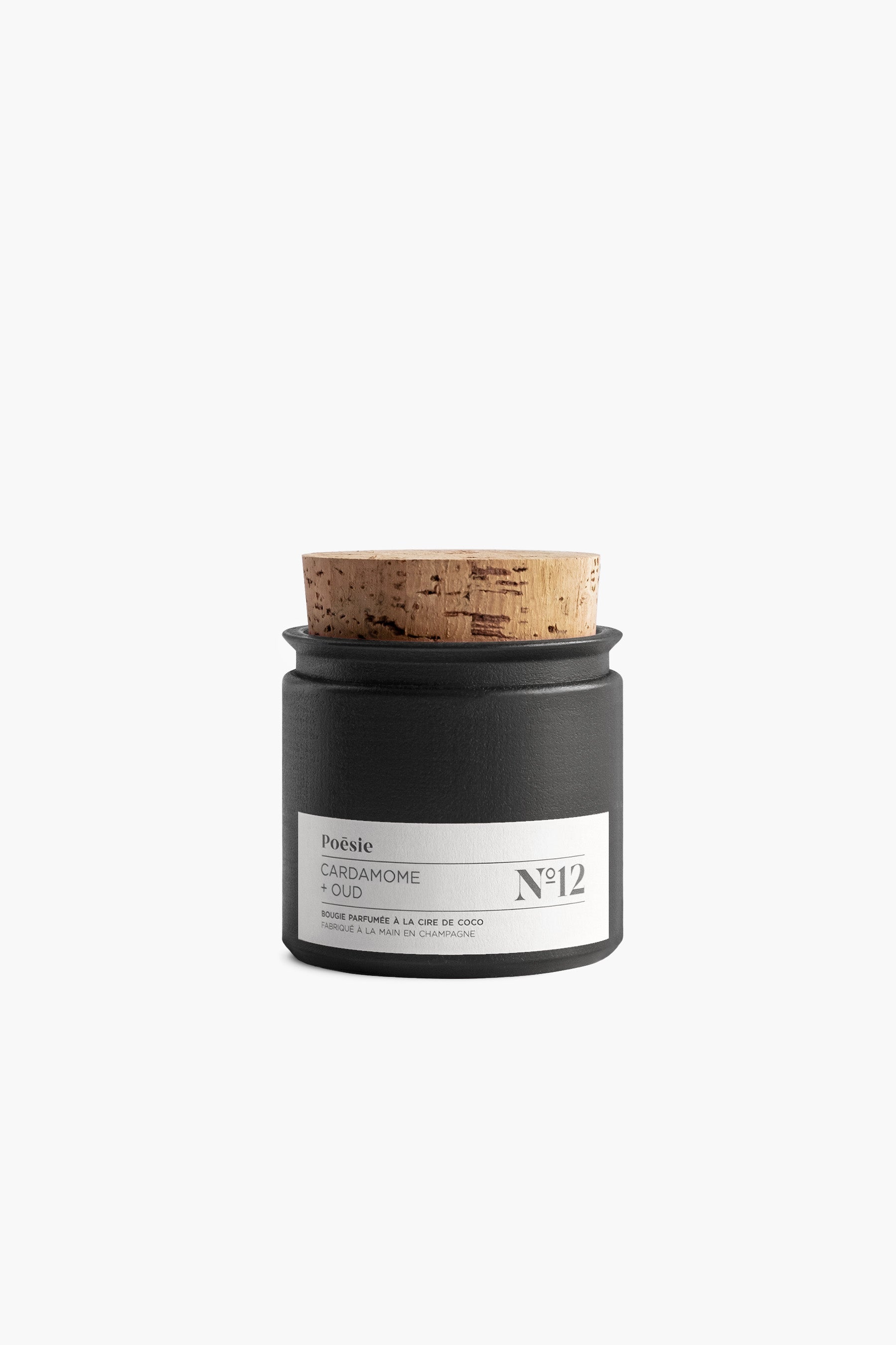Bougie Nero No.12 - Cardamome + Oud