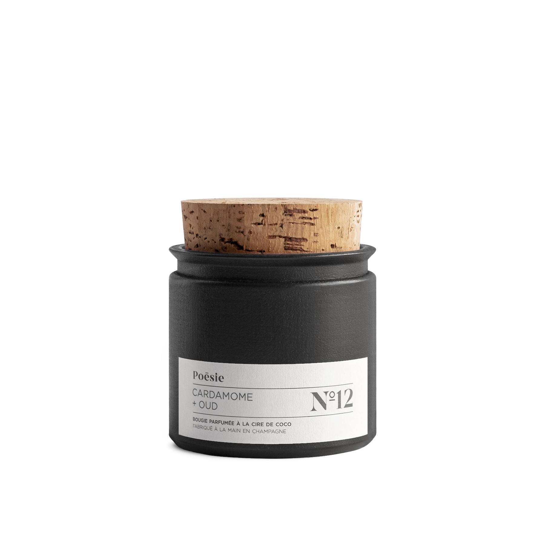 Bougie Nero No.12 - Cardamome + Oud