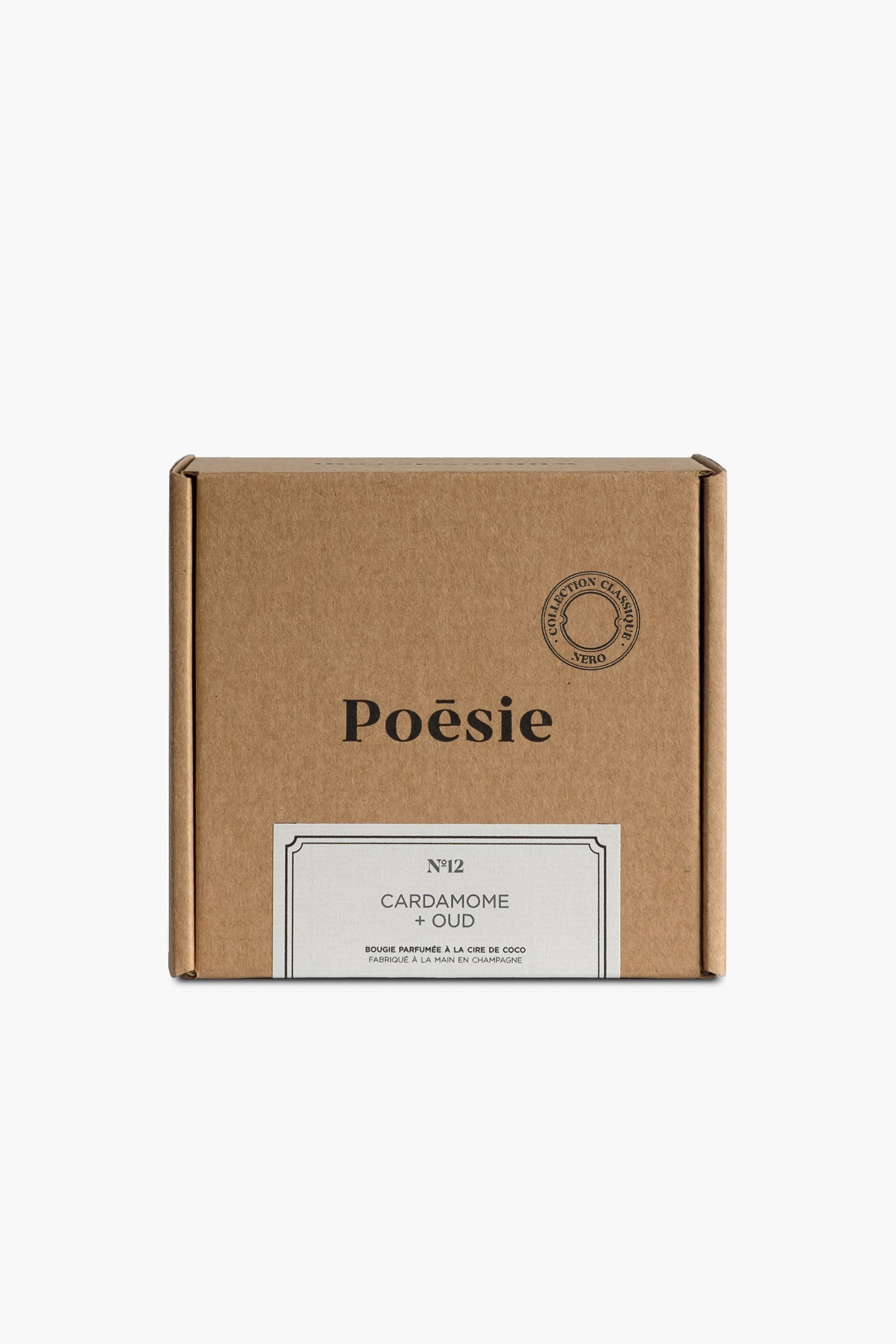Bougie Nero No.12 - Cardamome + Oud
