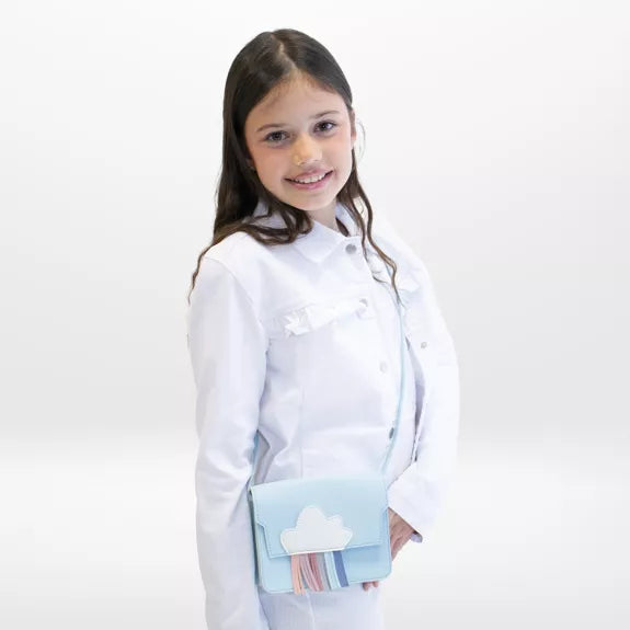 Sac bandoulière Rainbow bleu