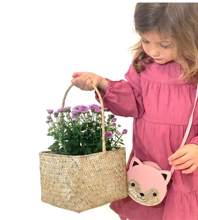Sac bandoulière Gaspard rose