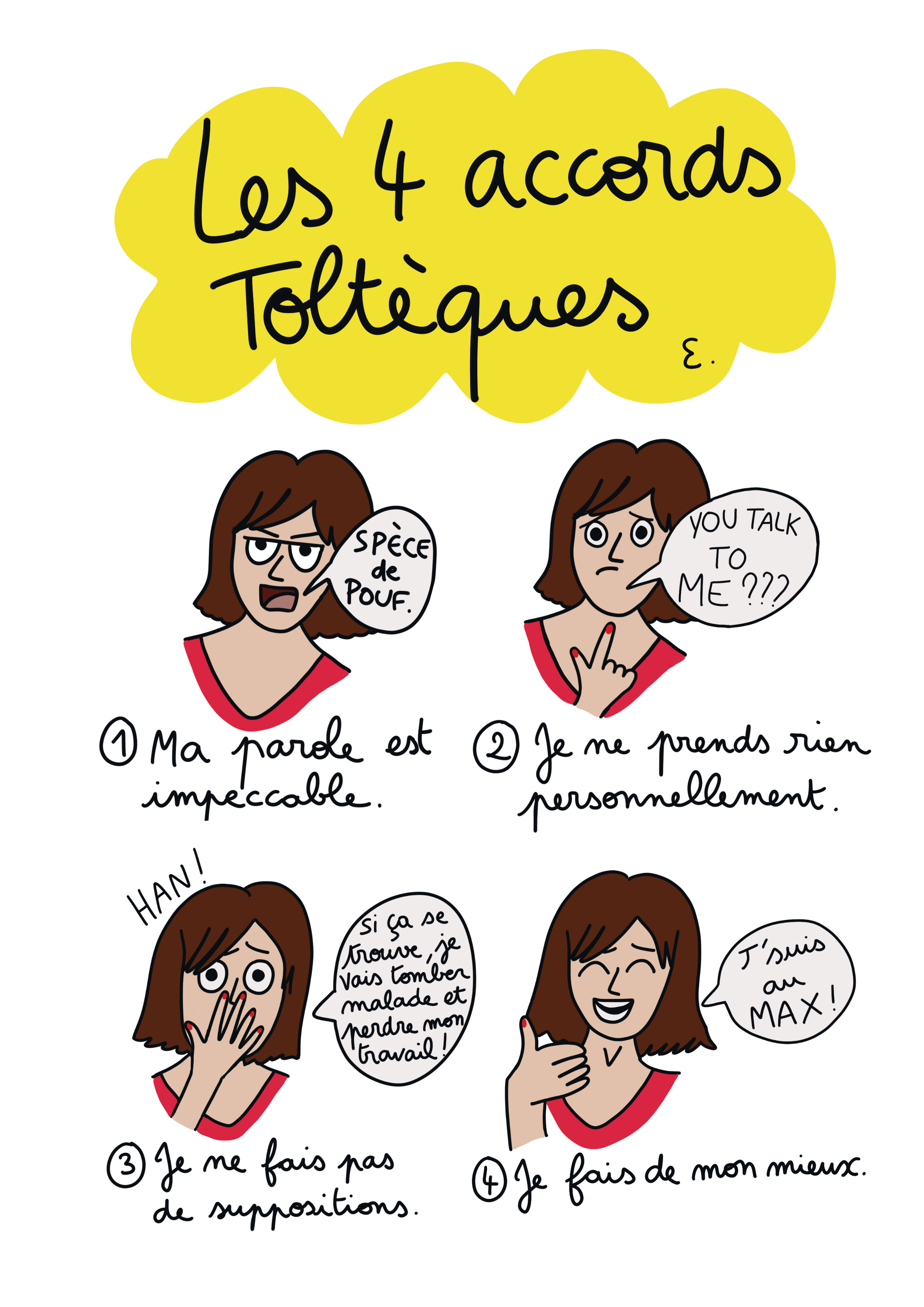 Affiche accords toltèques