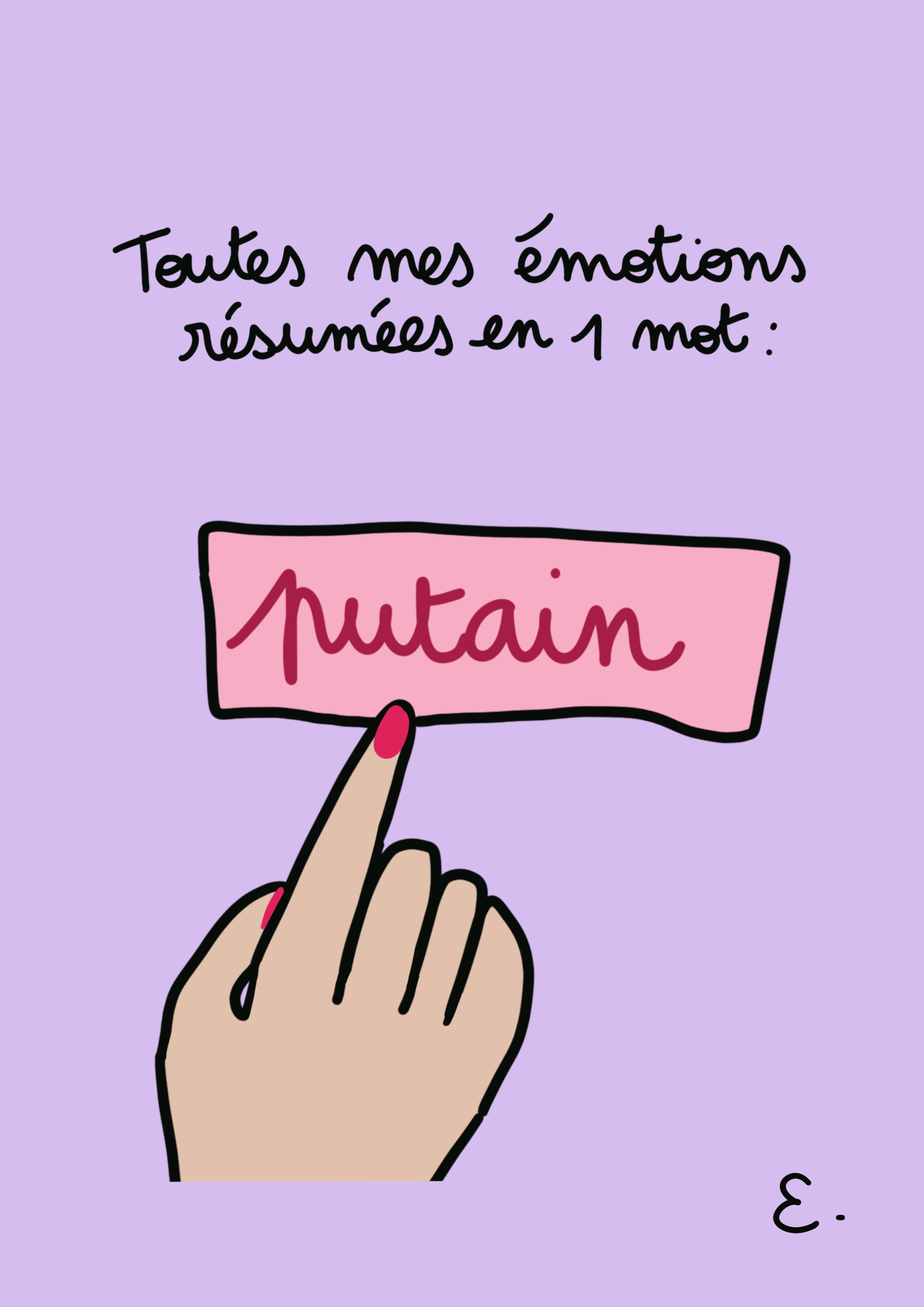 Carte Putain