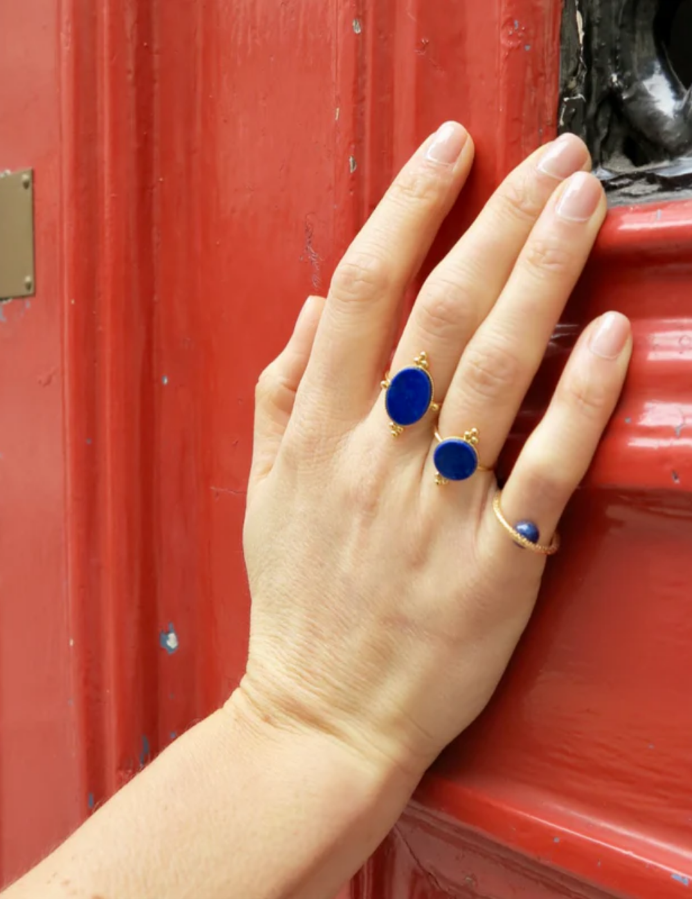 Bague petit Talisman en turquoise