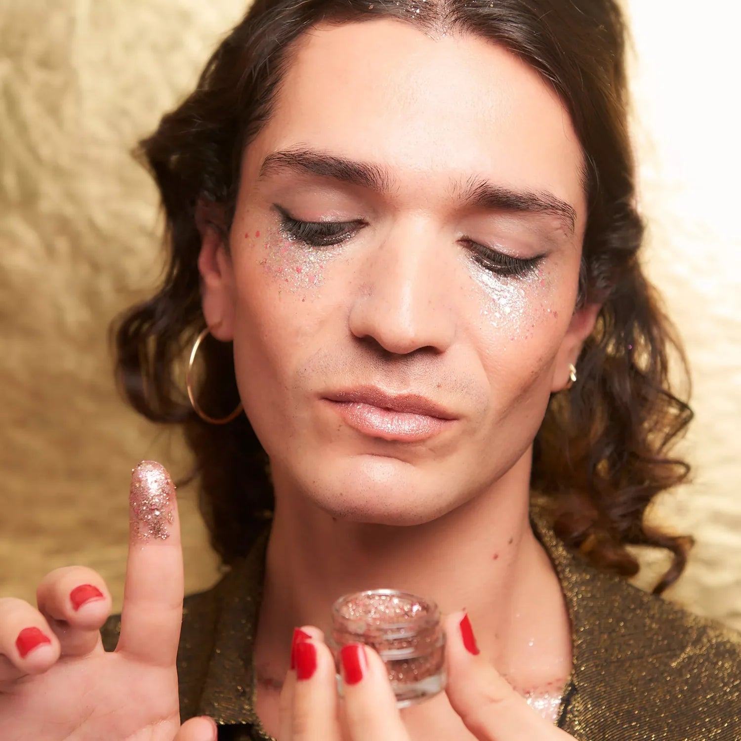 Gel pailleté — Vegas Bébé Glitter Gel 10 ml — view 6 — Si Si La Paillette