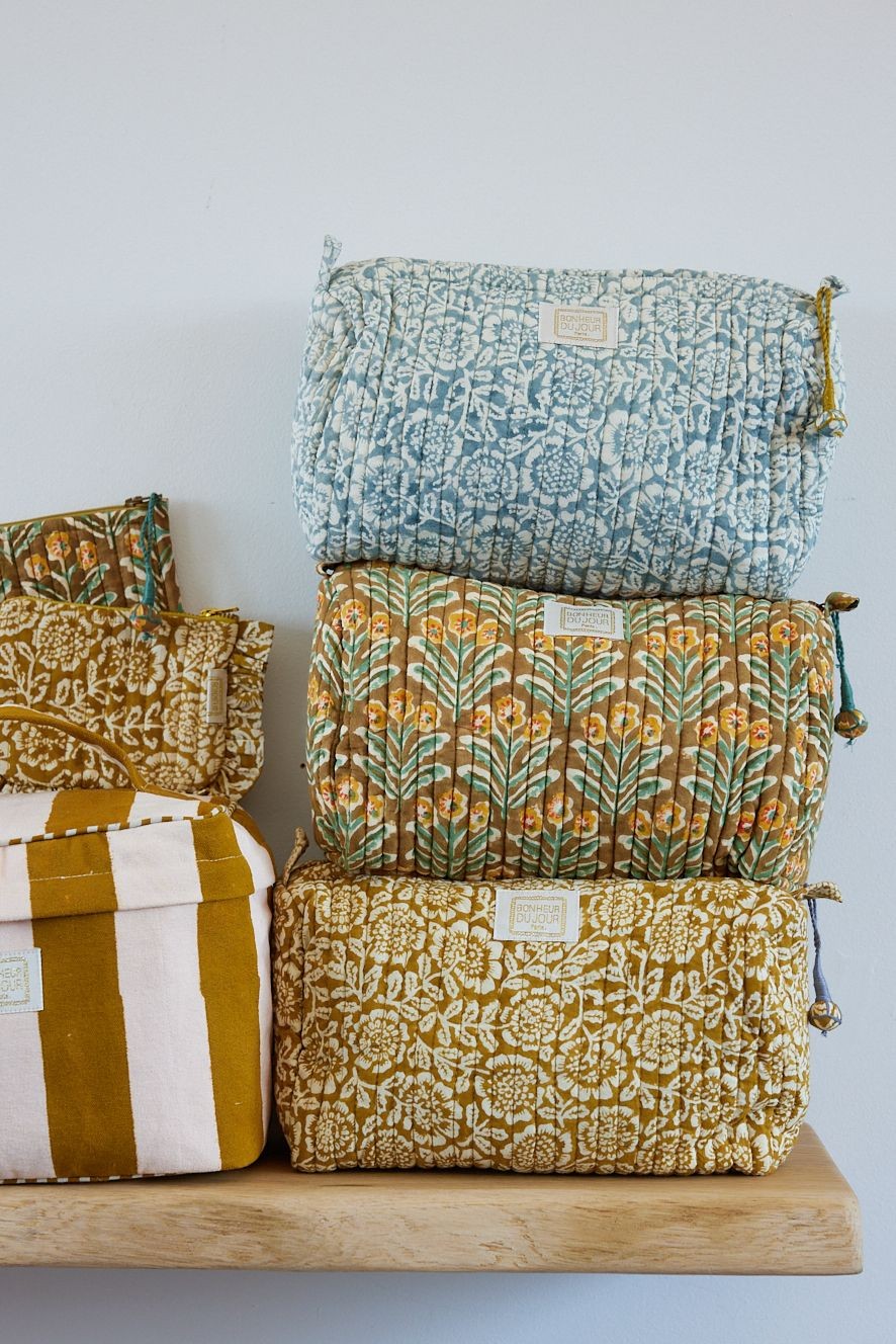 Trousse Mahal bronze | Bonheur du Jour | Visuel de la gamme | Beluga Boutique